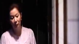 Asian Stepmom And Granny 3Some Sex..