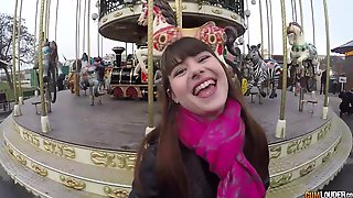 Young French babe gets properly fucked..