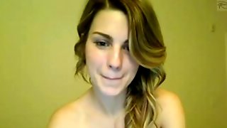 Blonde Beauty Masturbates